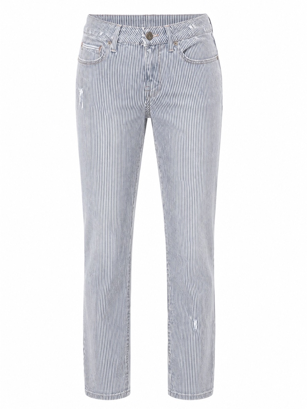 Pilcro and the Letterpress railroad striped jeans, size 27